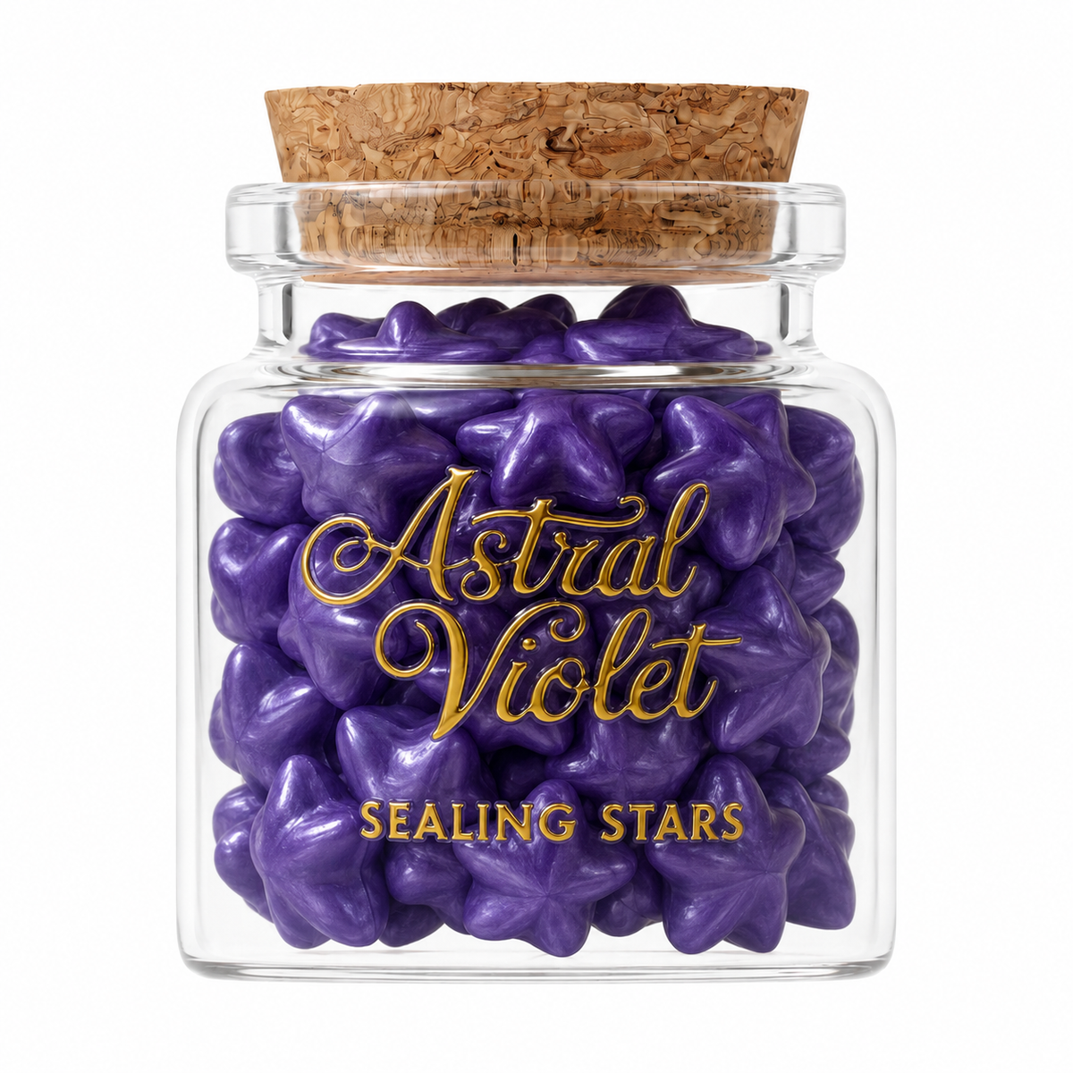 Astral Violet Sealing Stars – Wax Sealing Beads
