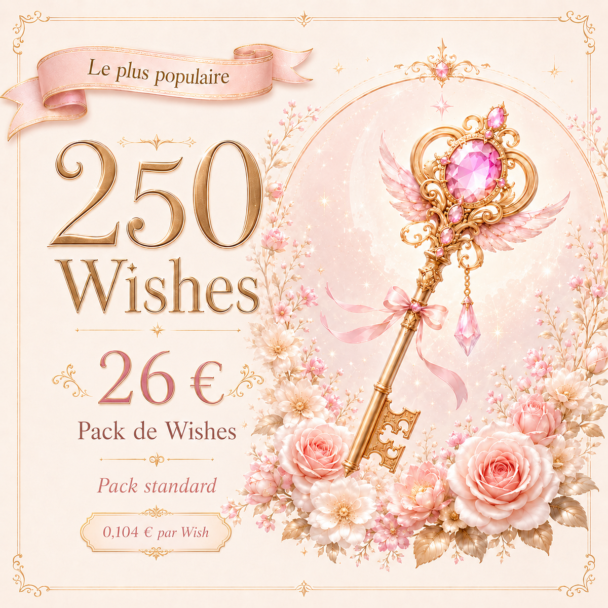 250 Wishes Top-up