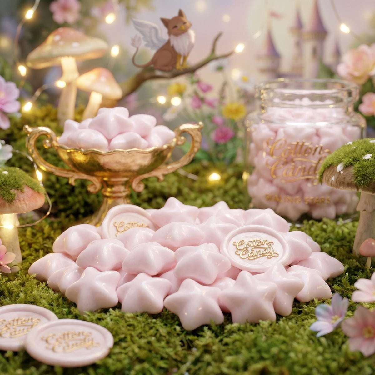 Cotton Candy Sealing Stars – Wax Sealing Beads