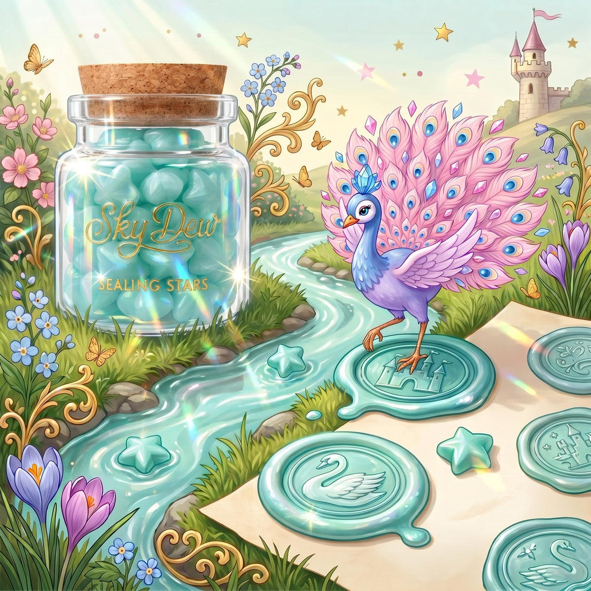 Sky Dew Sealing Stars – Wax Sealing Beads