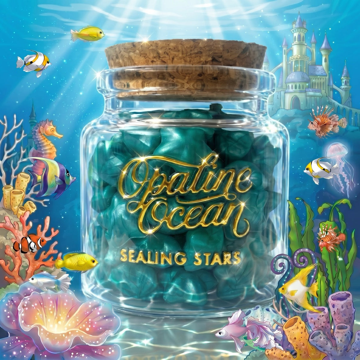 Opaline Ocean Sealing Stars – Wax Sealing Beads