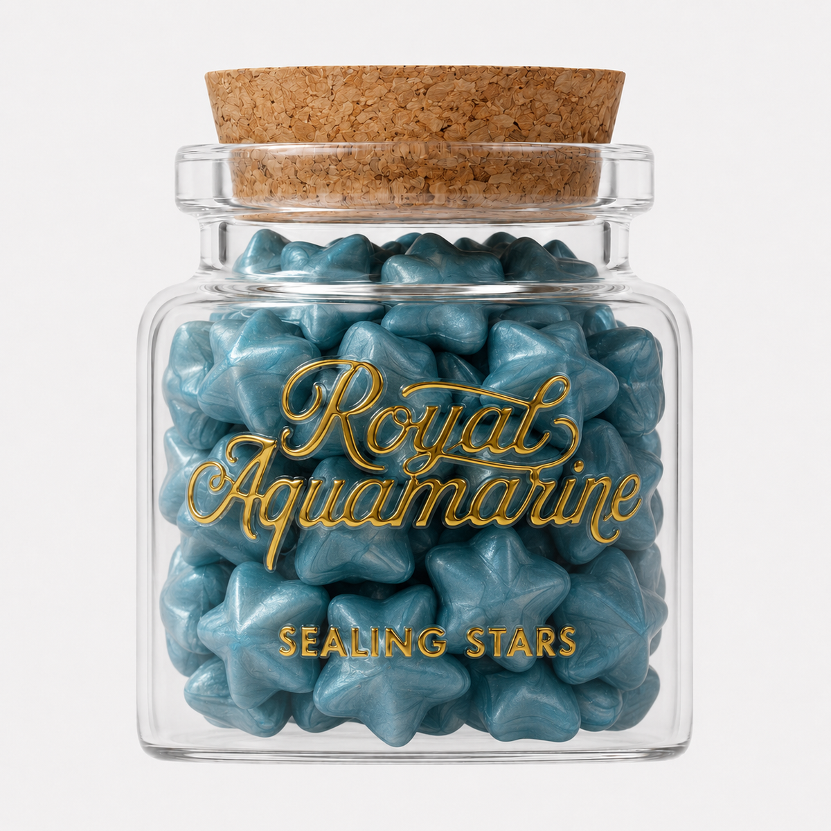 Royal Aquamarine Sealing Stars – Wax Sealing Beads