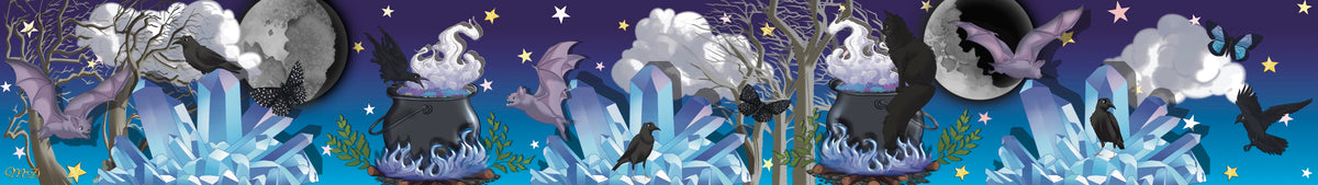 Arcane Night Washi Ribbon – Decorative Washi Tape