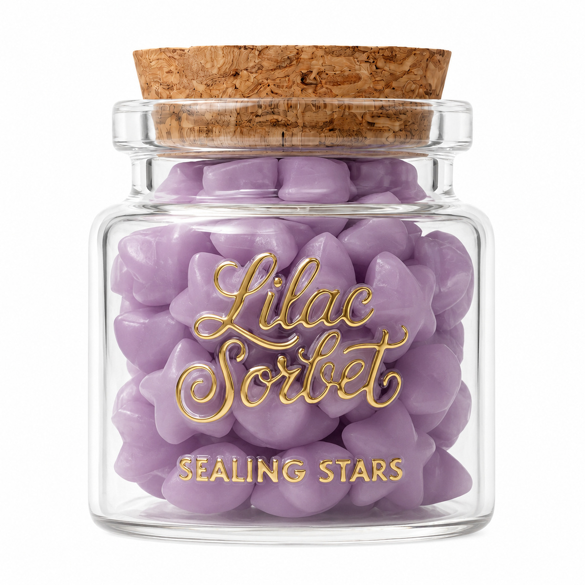 Lilac Sorbet Sealing Stars – Wax Sealing Beads