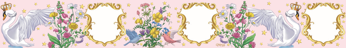 Swan Crest Washi Ribbon – Decorative Washi Tape