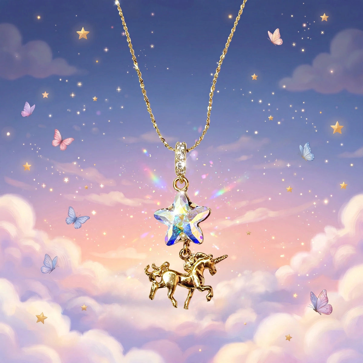 The Flannelle Unicorn Pendant