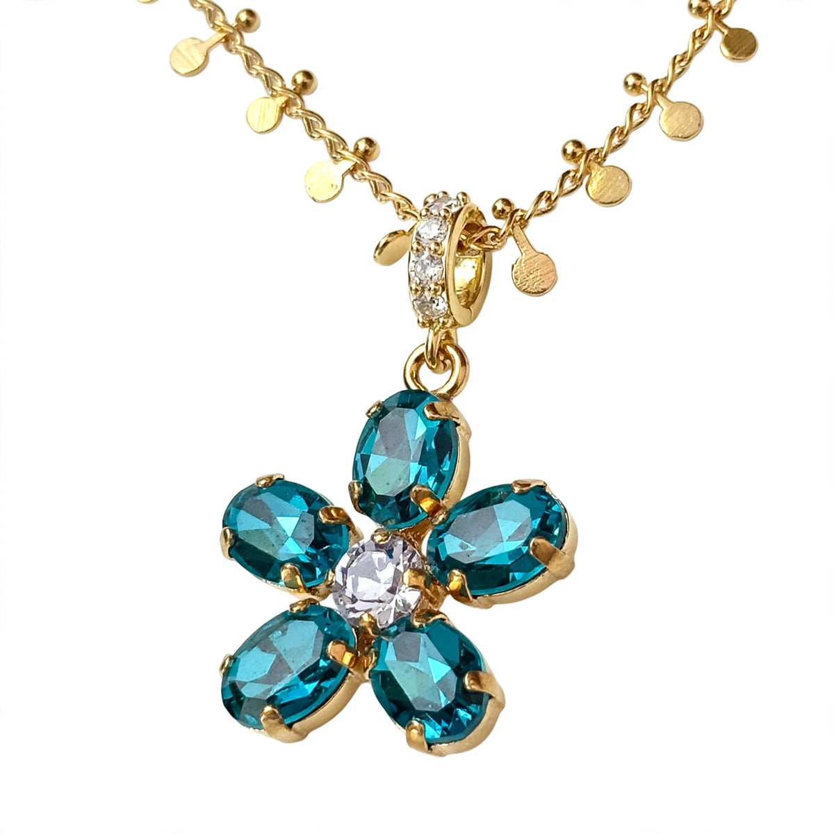 The Pendant of Reverie Fluette gold pendant — Mink & Davernay