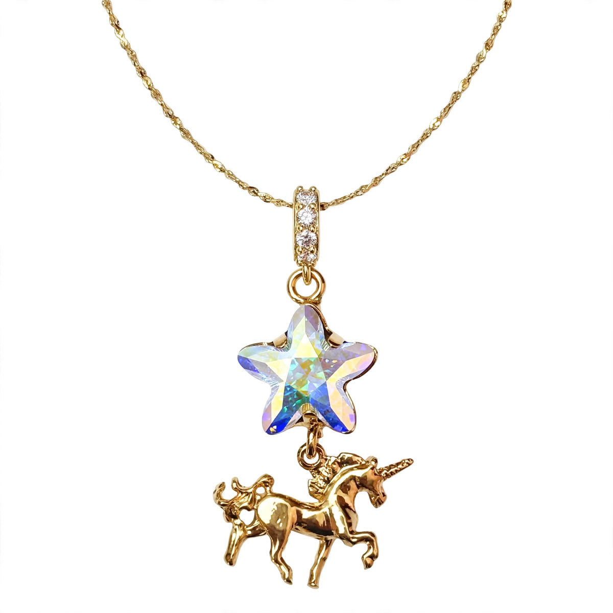 The Flannelle Unicorn Pendant