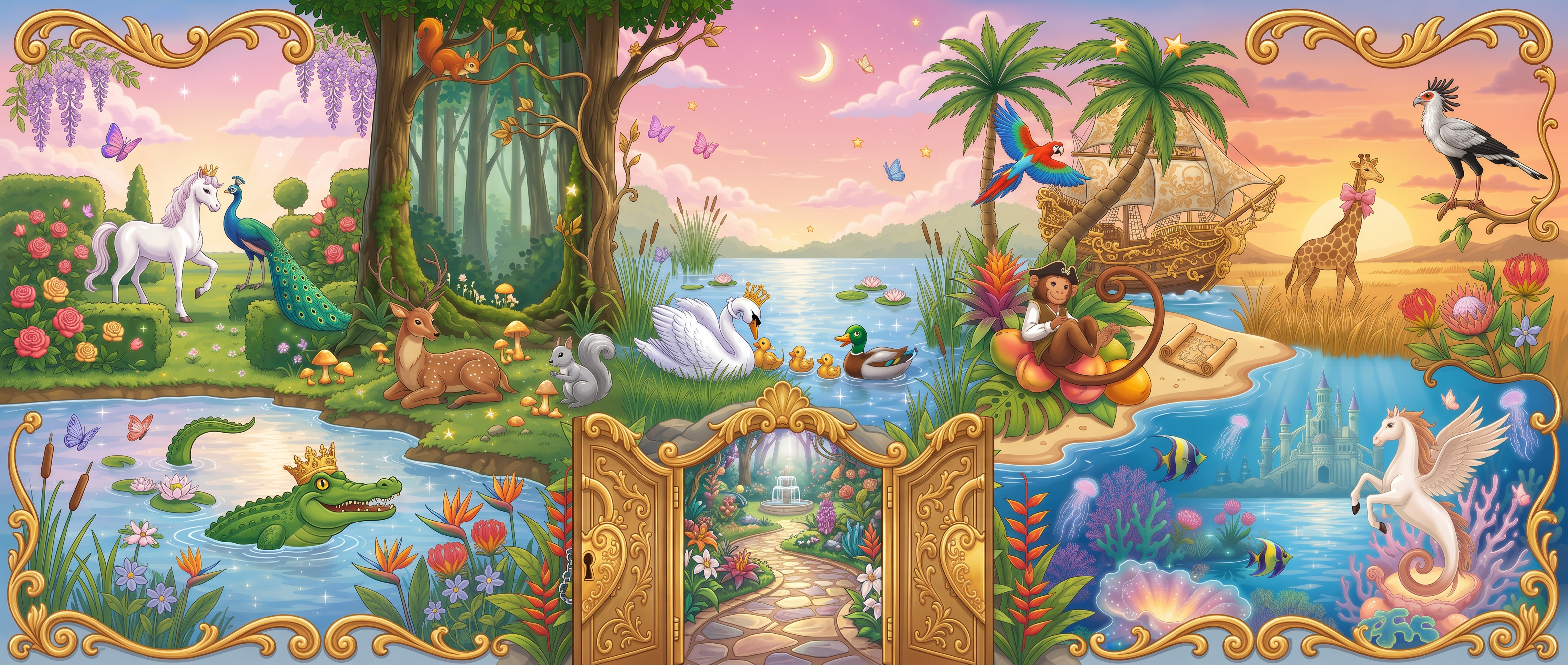 Open Minky Fantasy gate
